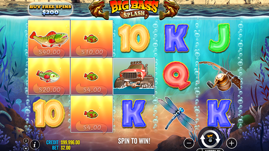 Big Bass Splash Slot